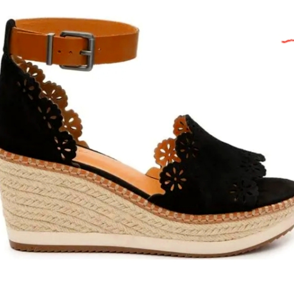 Crown Vintage Shoes Crown Vintage Dunja Espadrille Wedge Sandal